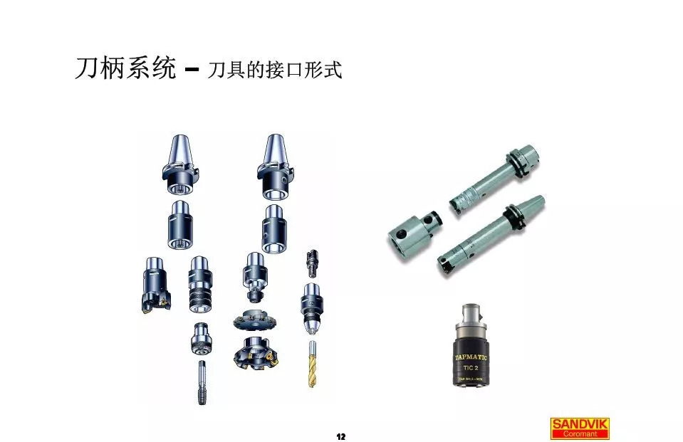 40張圖解加工中心的刀柄系統，聰明人都收藏了(圖12)
